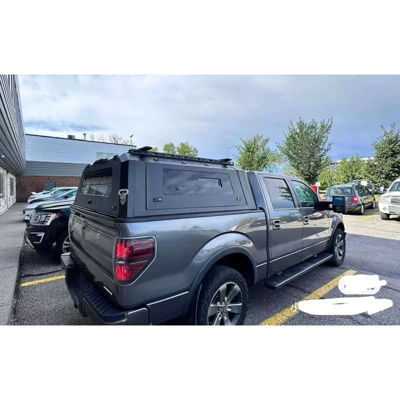 Auto Parts Heavy Duty Aluminum Hardshell Truck Bed Cover Weatherproof Exterior Tuning Off-Road for Ranger/F150/Tacoma 5