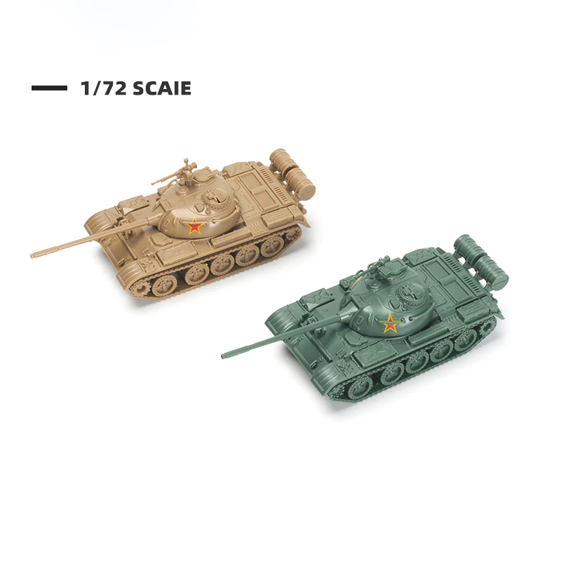 

1/72 Modern Military Weapons Model Toy T62A Tank Armored Vehicle Cannon Truck Car Model Army Assemble Puzzle Collection Toys
