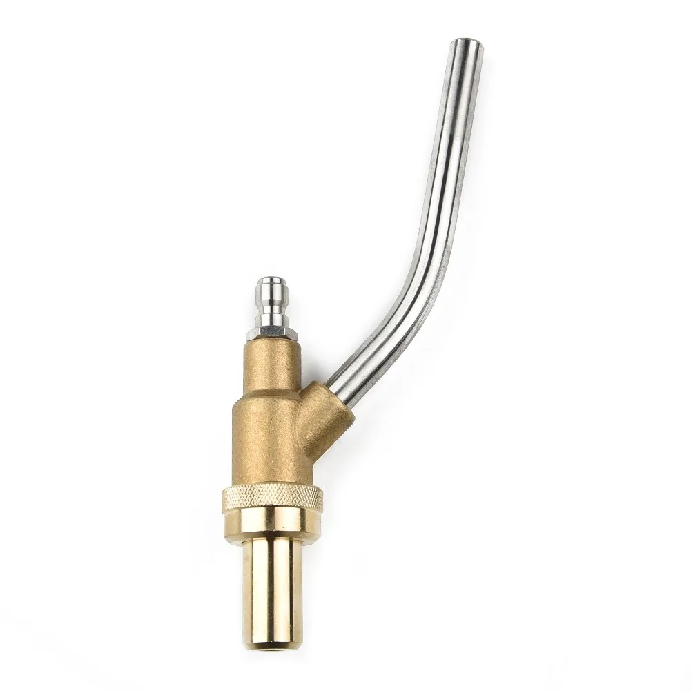 Copper Hose Pipe Joint For High Pressure Washer 1/4 Inch Sand Blasting Hose Pipe Joint Quick Connector Outdoor Power Equipment