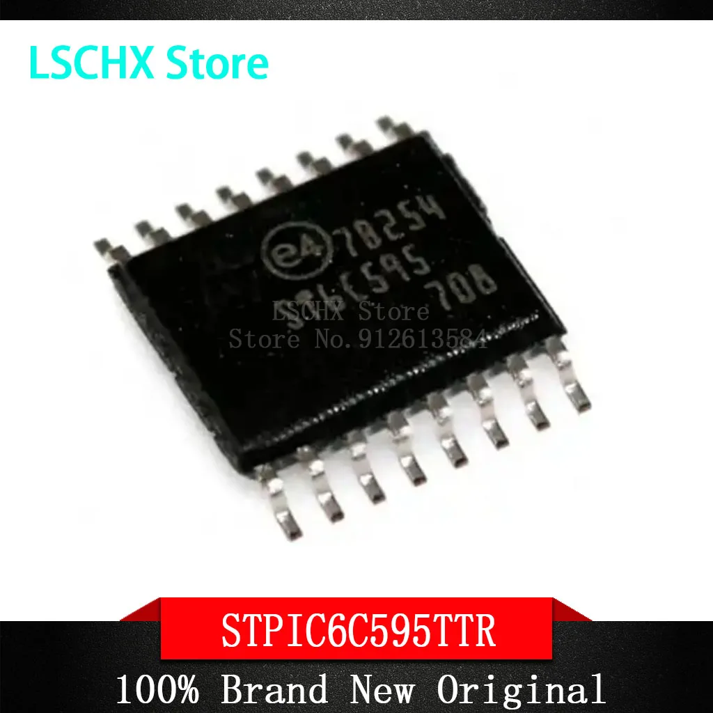 

Chipset STPIC6C595TTR STPIC6C595 ST6C595 sop-16, 100% nuevo, 10 unidades