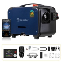 8KW portable Diesel Air Heater 12V&24V  bluetooth App Control w/Automatic Altitude Night Heater for RV car campervan Home