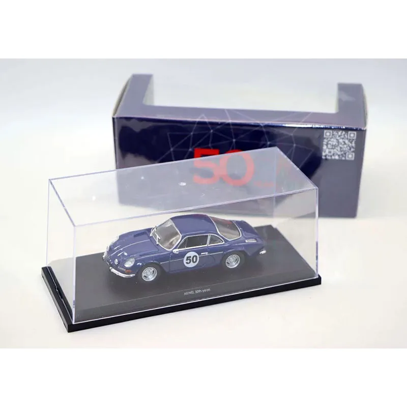 

Масштабная модель гоночного автомобиля ALPINE A110 AKWEL 50th Years из сплава, 1/43, классика, сувенир для взрослых, статическая модель для демонстрации