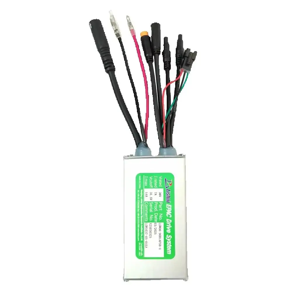 E-bike 36V Brushless Motor Controller LSW06-90B1AFSB-U 36V 14A for Electric Scooters Fat Bike MTB Accessories Speed Controller