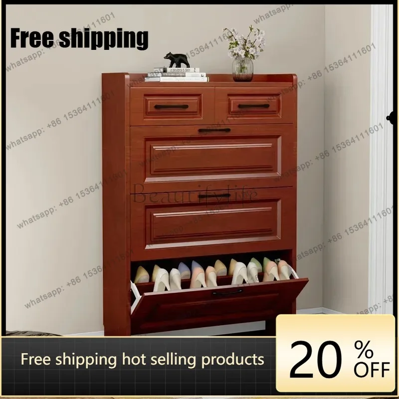 LJY Vertical Trendy Shoe Rack Organizer Cupboards Shoes Mats Shoe Shelf Living Room Cabinets Luxury Gabinete Lounge Suite Furnit