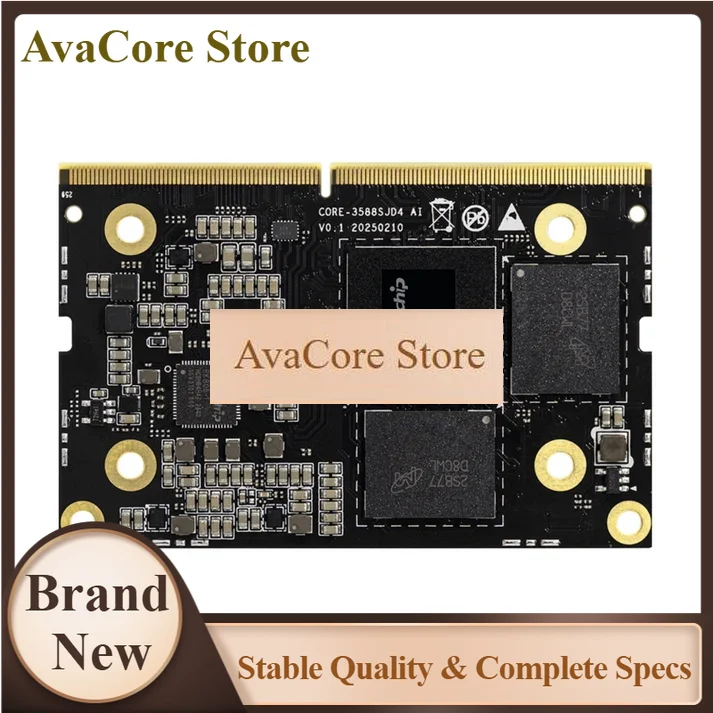 AvaCorefirefly CORE-3588SJD4: Rockchip RK3588S AI System-on-Module For Commercial Edge Applications