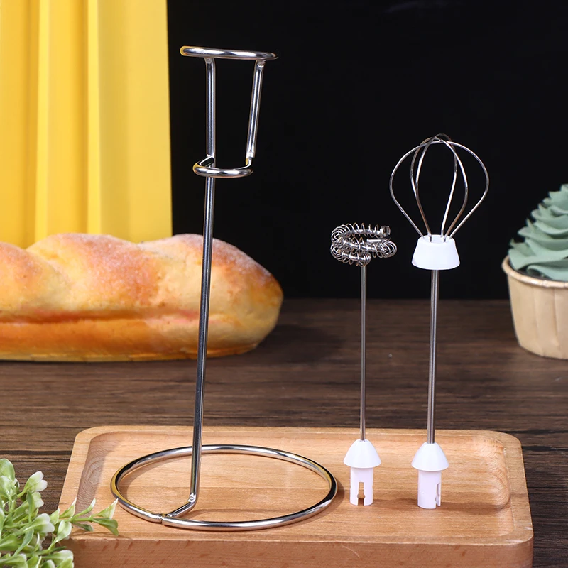 Hot Sale Coffee Eggbeater Holder Kitchen Milk Frother Bracket Stand Electric Whisk Resting Stand Organizer Barista Accessories
