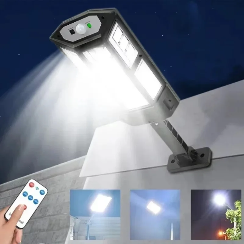 

Solar LED Lights Outdoor Solar Lights Of Motion Sensor 3 Modes Waterproof IP65 Solar Garden Light Street Yard Lantern