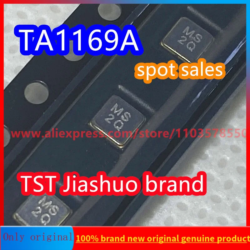 10PCS Brand new original TA1169A code MS Brand new original genuine 1815MHz packaged SMD SAW filter