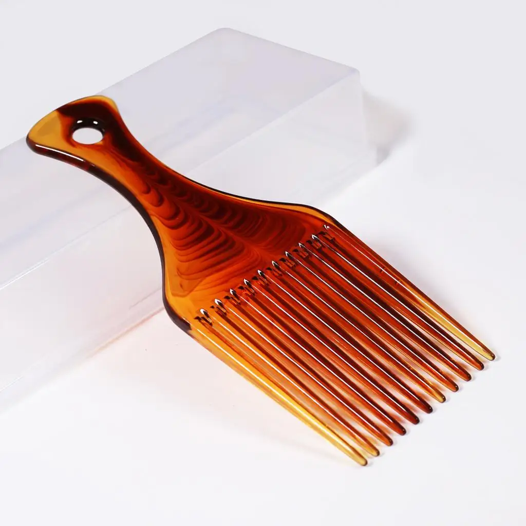 Hair Brush Comb Kit Plastic Pick Comb Dual Pack for Men Slick Back and Women Medium Long Hairstyles