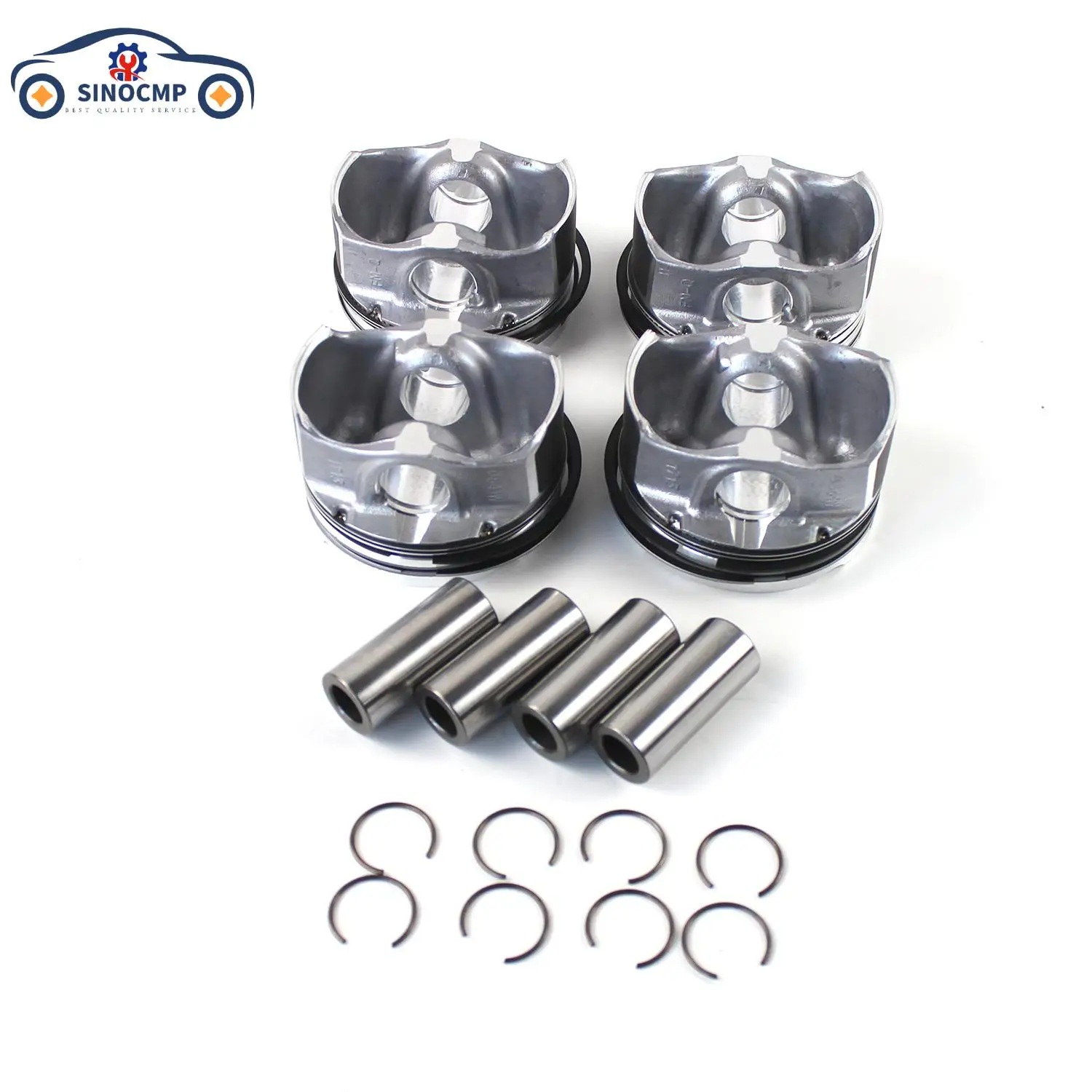 11257640166 11258606459 4PCS Pistons Rings 84mm Φ22mm CR Nural Goetze For BMW 328i 428i 528i X3 F30 F10 N20B20A 2.0T Engine