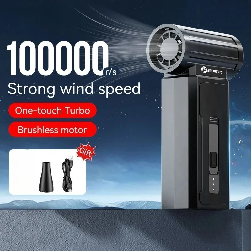 

Powerful JetFan W01 Power Air Blower Portable Cordless Computer Keyboard Cleaner 100000RPM Brushless Strong Turbo Fan Air Duster