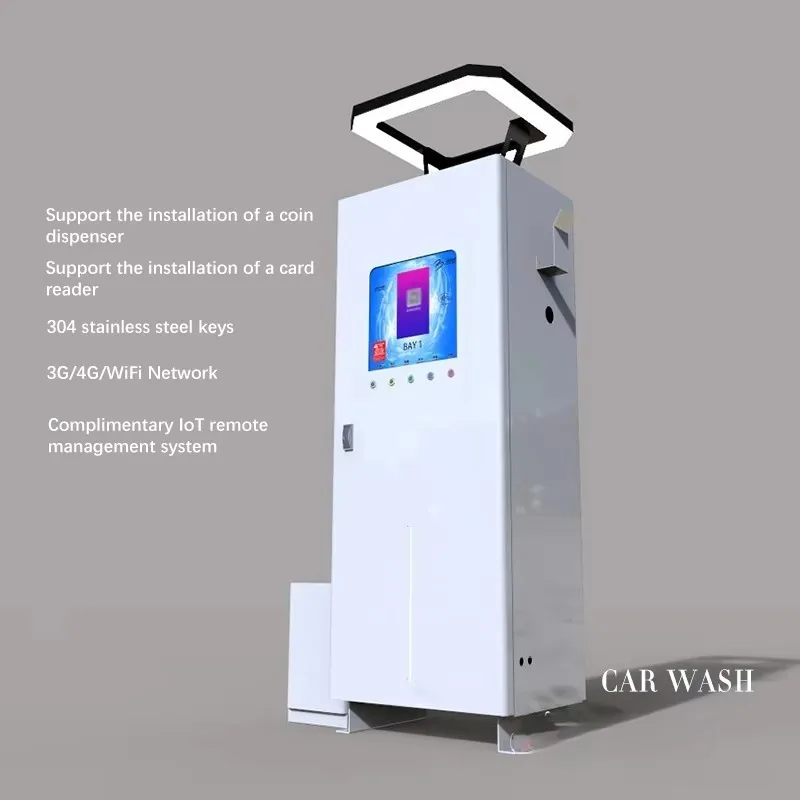 Custom Self-service Car Washing Machine Foam Wax Shampoo Self-service Car Washing Machine High Pressure Steam Car Wash Station