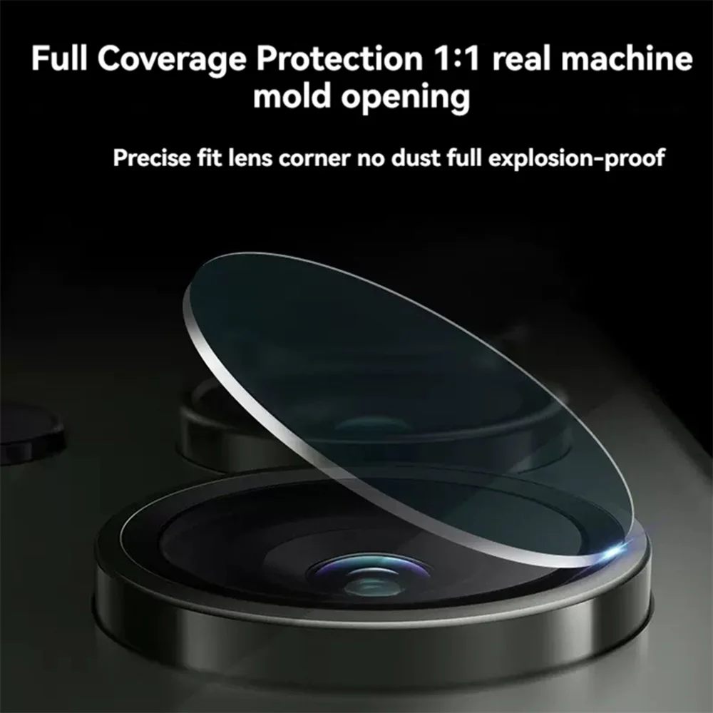 Película de lente de teléfono de vidrio templado redondo para Samsung Galaxy ZFold6, accesorios de película protectora de lente separada