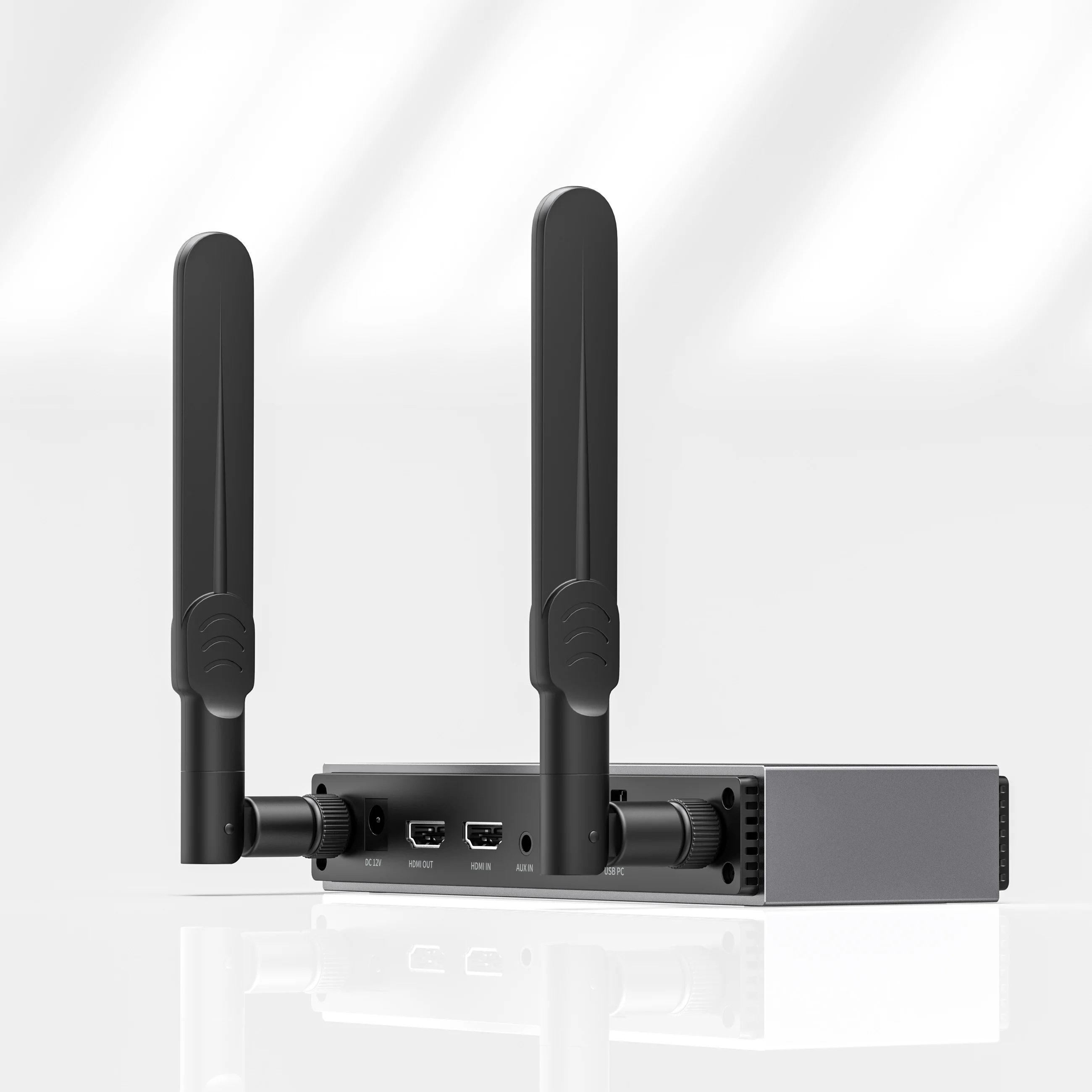 جهاز إرسال واستقبال HDMI طويل المدى 200 متر جهاز إرسال فيديو 1080p60hz موسع HDMI KVM لاسلكي