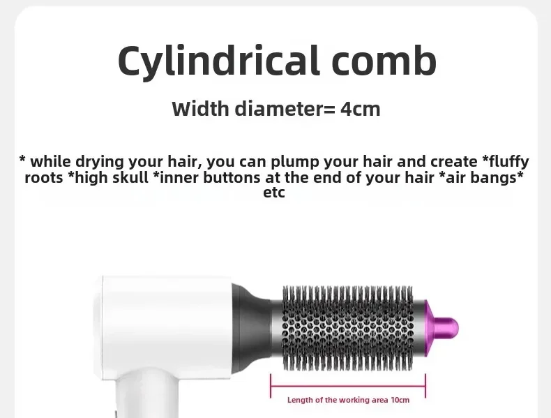 مجفف الشعر موجة الشباك العصا ملحق ل Xiaomi Mijia مجفف الشعر H501/ H501SE تجفيف النمذجة الملحقات