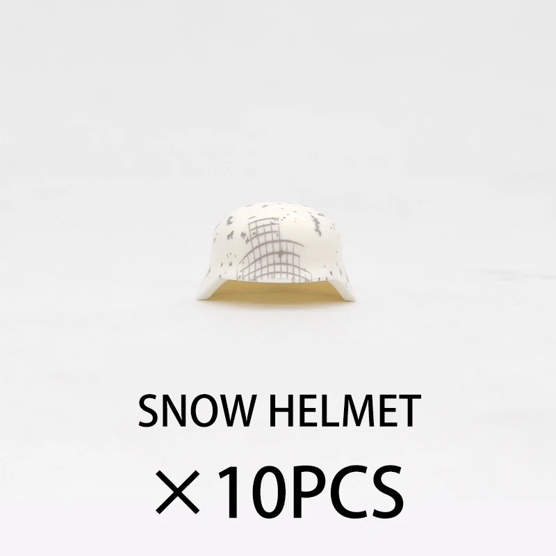 DIY Military Soldier Figures Parts Building Blocks Helmet Headgear Cap Hat Tactical Combat Army Accessories Bricks Toy Gifts Boy