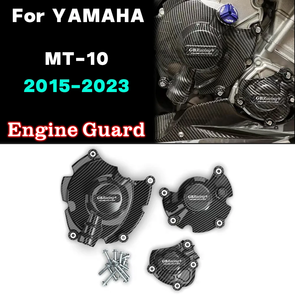 FOR YAMAHA MT-10 2015 2016 2017 2018 2019 2020 2021 2022 2023 For GBRacing Motorcycles Engine Protective Cover