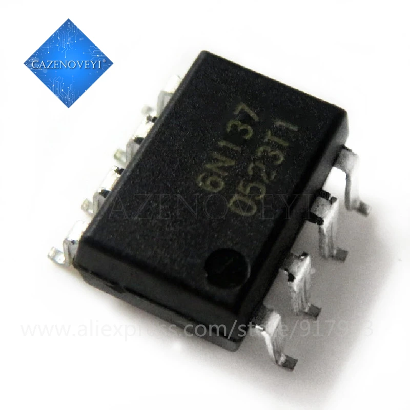 10pcs/lot 6N137SD 6N137S 6N137 SOP-8 new original In Stock