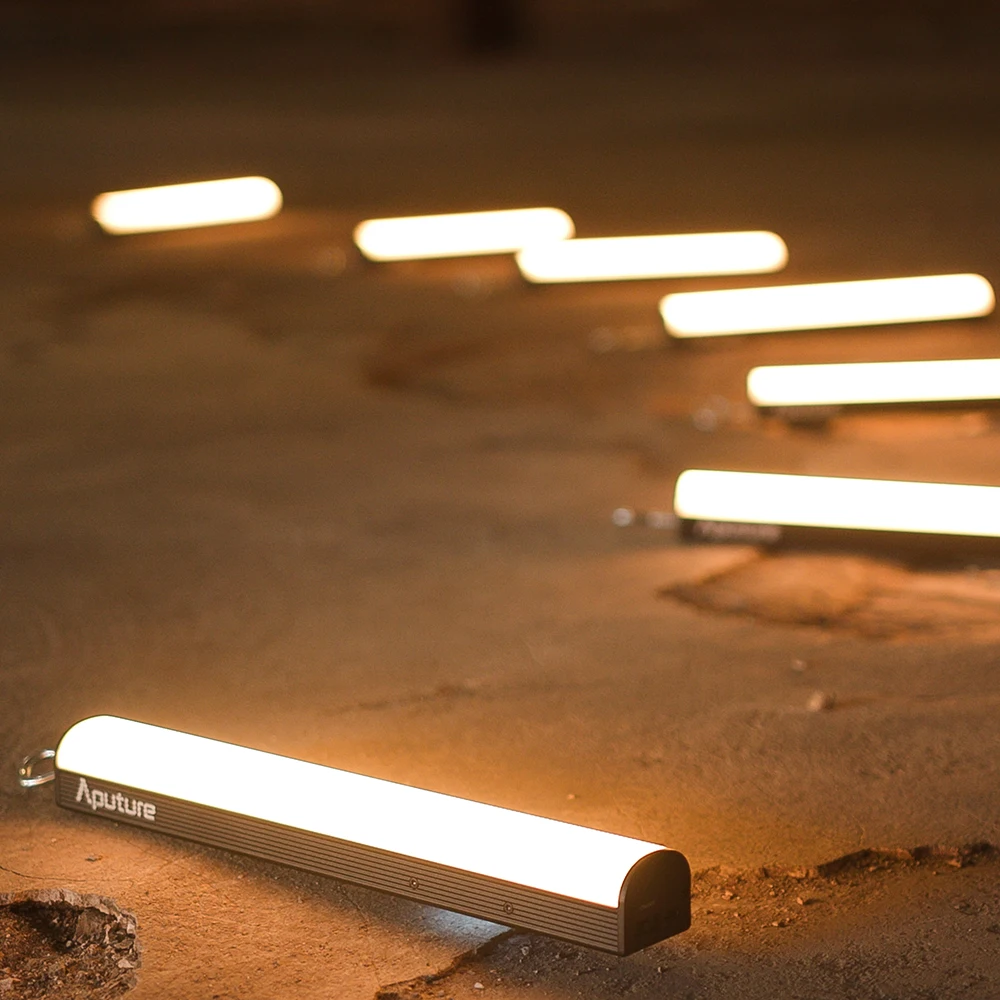 Aputure MT Pro Mini LED Tube Light Full-color RGBWW 36 Pixels Magnetic Attraction Light Stick Video Studio Photography Lighting