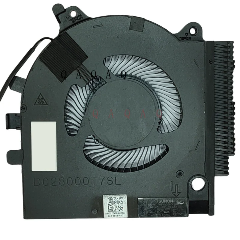

QA NEW Cooler Radiator CPU Cooling Fan for DELL G15 5510 5511 5515 Fa