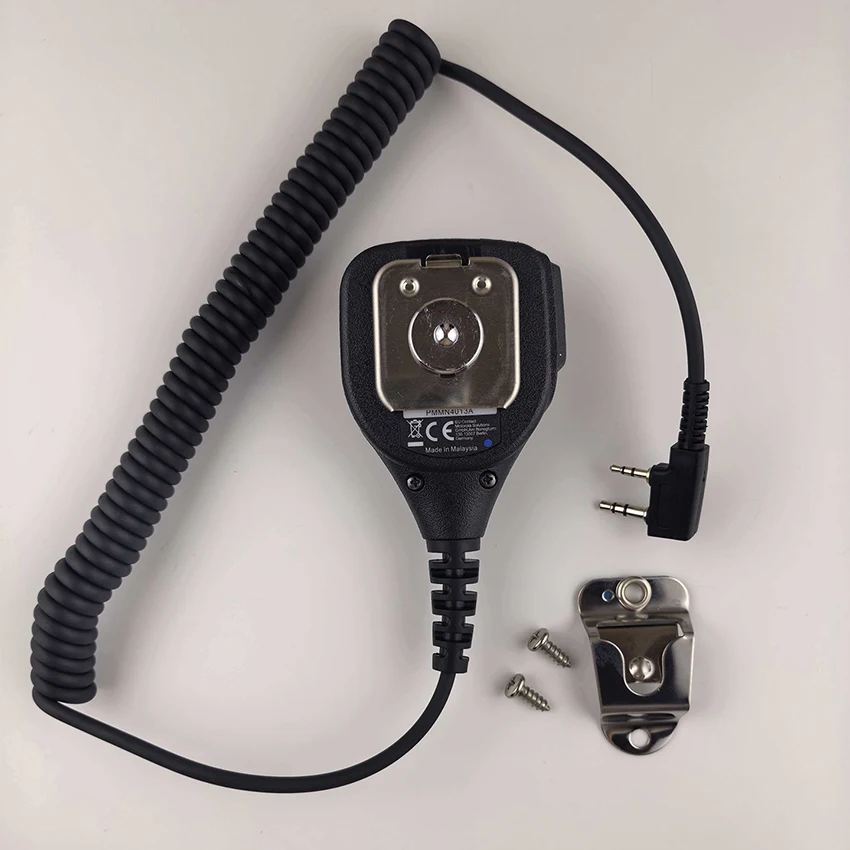 3207 Microphone Shoulder Mic With K-head Plug For NX340 Walkie-talkie For TYT / QuanSheng UVK5 K6 Handheld Radio With Clip