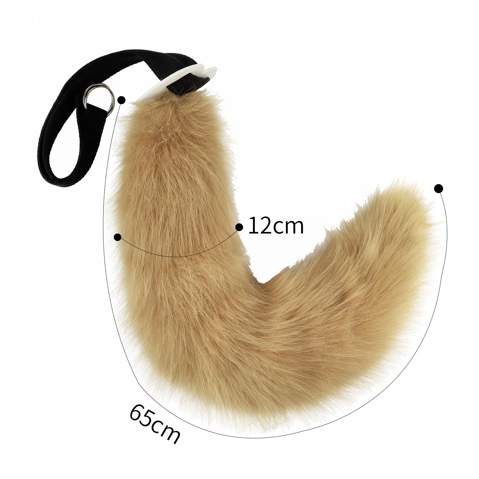 No Hair Agent Tequila Dog Ear Hoop Cos Plush Dog Tail Set Live Broadcast Comic Exhibition Character Dressing