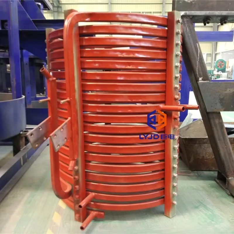 Heater Electromagnetic Copper Heating Induction Melting Furnace Coil
