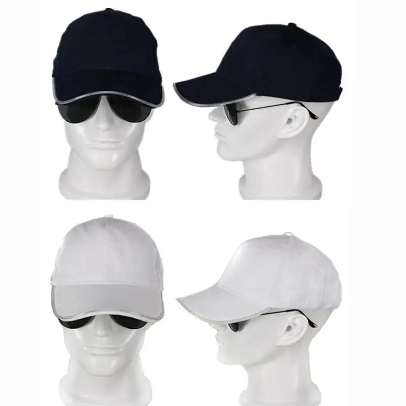 Fashion Flashing Baseball Cap Adjustable LED Light Hip-Hop Luminous Hat KTY Bar Party Sporting Fun Event Night Illumination Cap