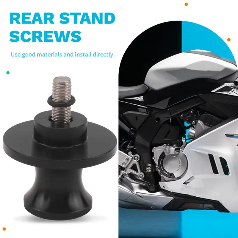 A54P-Rear Stand Screws Sliders 6Mm For 657SS 675SR 675SS 300SS 300CLX 450CLX 300 450 CLX 450SRS 450 SRS Swingarm Spools