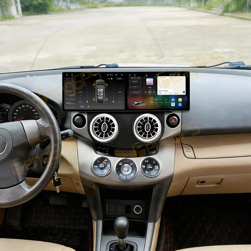 18.2 Inch Screen Car Radio For Toyota RAV4 2008-2012 Android Auto GPS Navigation Multimedia Stereo Receiver Head Unit