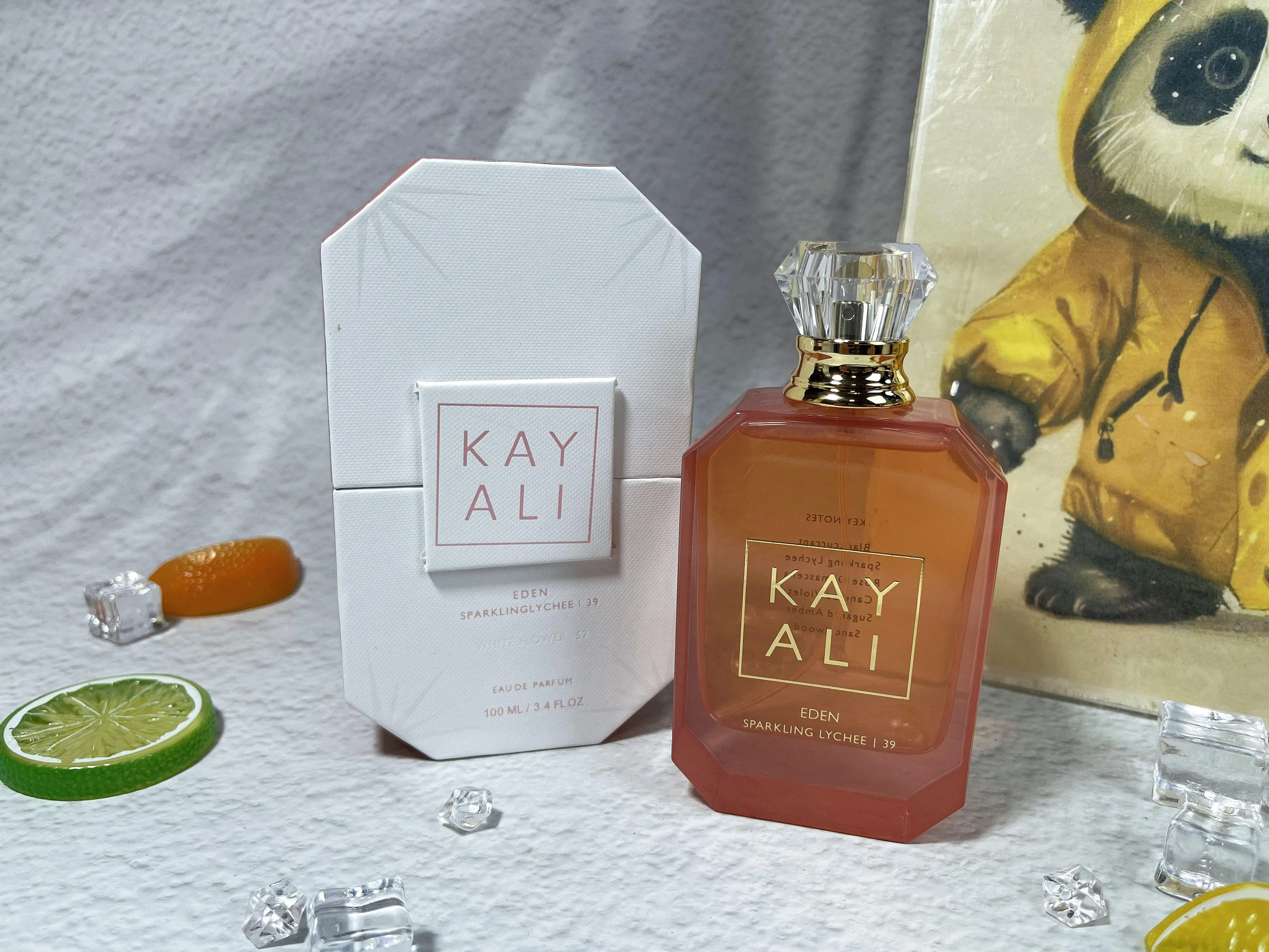 مجموعة عطور كايالي الفاخرة للنساء من سلسلة إيدن العصير والتفاح والفانيليا Vu Burning Cherry Yum هدية EDP تدوم طويلاً