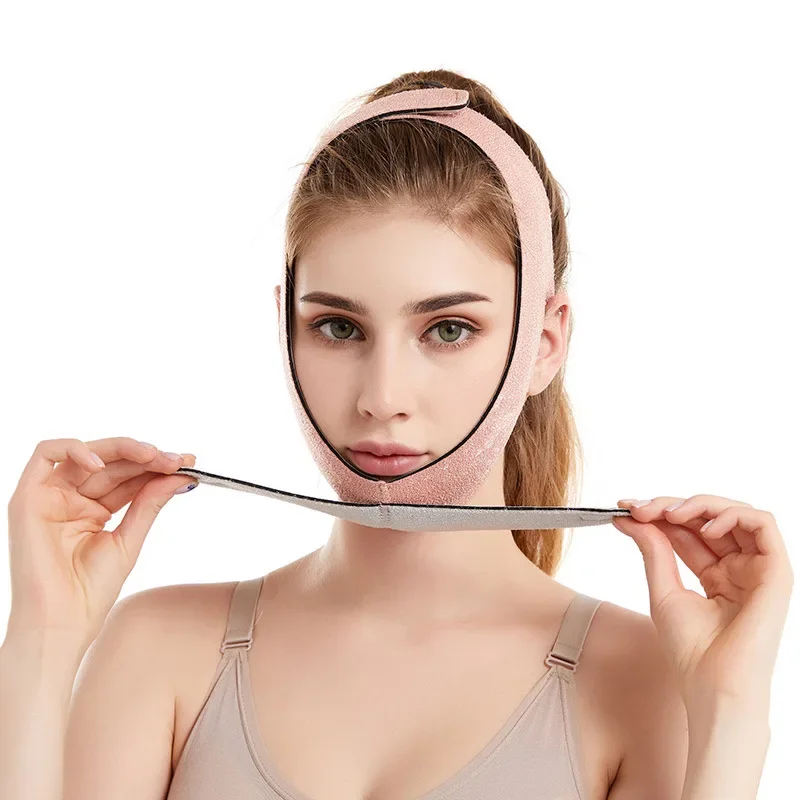 Breathable V Face Band Cheek Lift Up Face Thin Mask Reduce Double Chin V-Line Shaping Bandage Anti Wrinkle Face Bandage