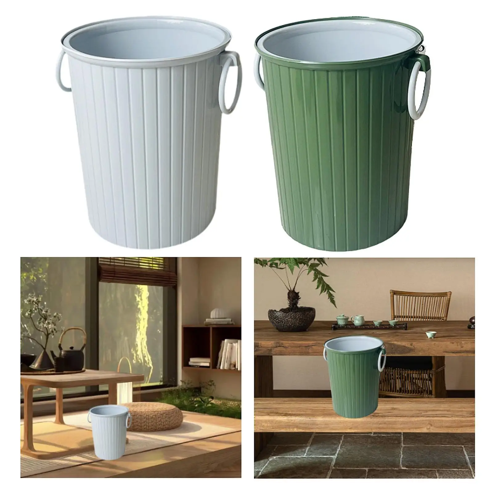 دلو تصريف أطباق الشاي، برميل مياه النفايات، حاوية قمامة قابلة للفصل، سلة مهملات لغرفة المعيشة، المكتب، المنزل،