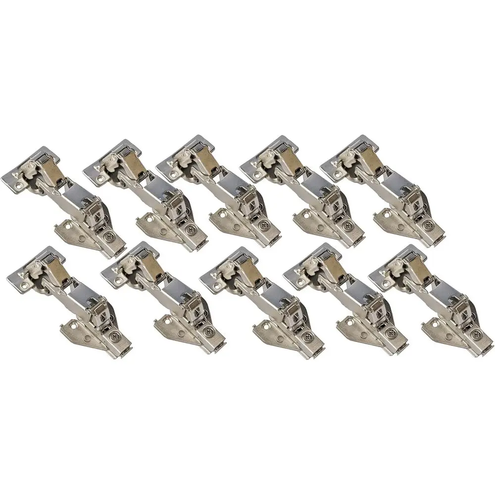 

10-Pack 165 Degree Soft Close Cabinet Hinges, Lazy Susan & Door Continuation Hinges, Kitchen Cabinet Hardware