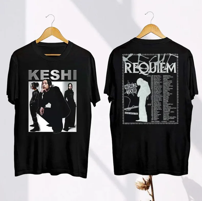 Keshi Requiem Graphic Shirt, 2024 Keshi Requiem World Tour Shirt, Keshi Fan Gift