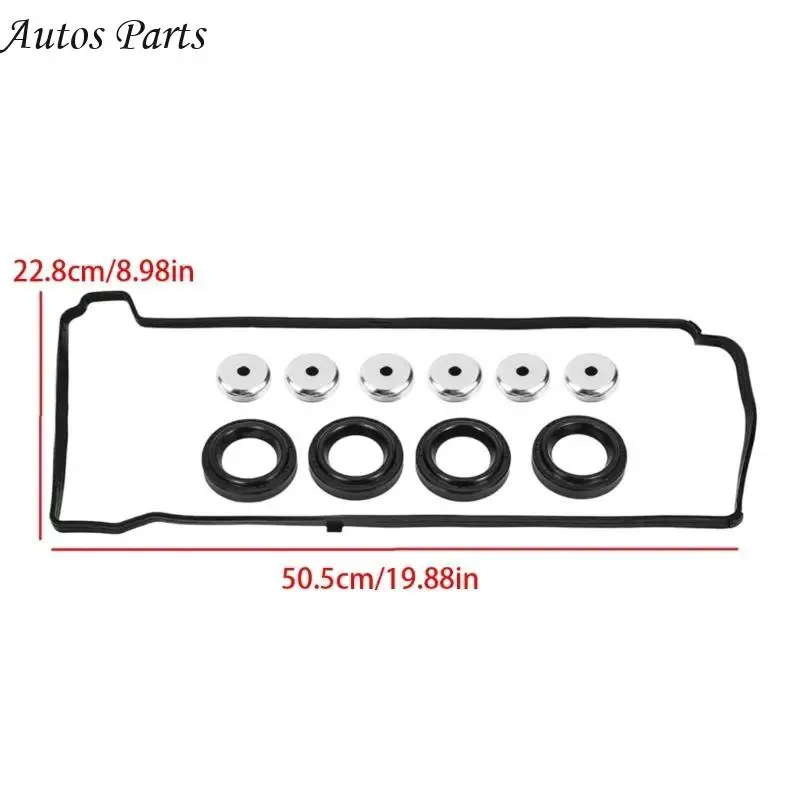 57BA سهلة تثبيت صمامات المحرك تغطية حشية 12030-RTA-000 CAR يضمن عروضًا ثابتة للسيارات #6