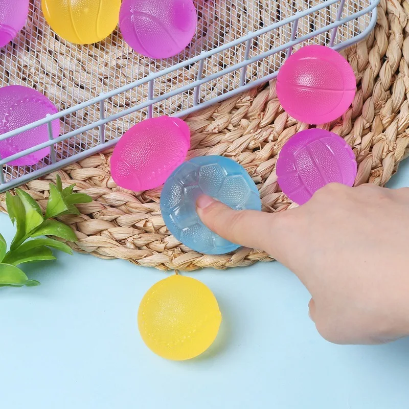 Maltose Squeeze Toy Fun Hand Exercise Relieve Anxiety Decompression Toy FFootball Maltose Fidgets Toys Squishy Basketball /rugby