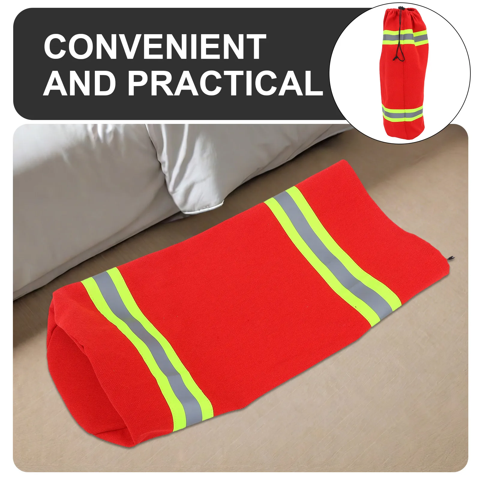 

Cylinder Tank Fireproof Cover Reflective Strips Fits 6.8L Flame Retardant Air Tank Protector Firefighter Breathing Apparatus