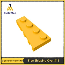 10Pcs MOC Parts 41770 Wedge Plate 4 x 2 Left Compatible Bricks DIY Assmble Building Blocks Particle Kid Puzzle Brain Toy Gift