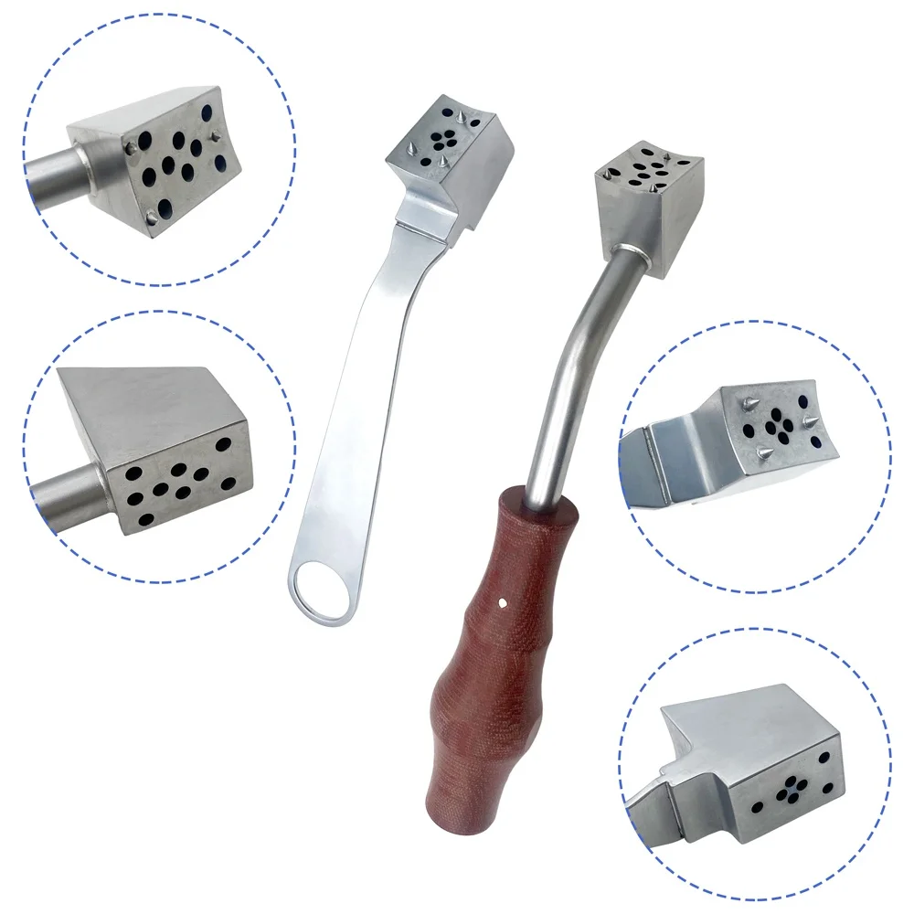 Orthopedic Multi-Hole Guide Pin Drill Guider Wooden Handle Kirschner Wire Guide Pet Orthopedic Surgical Instruments
