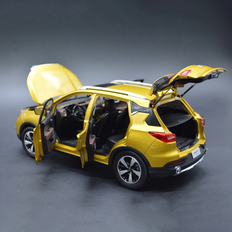 Diecast 1/18 Size Trumpchi Gs3 Model Auto Gac Motor Suv Legering Automodel Speelgoed Voor Jongens Collectie Originele Doos