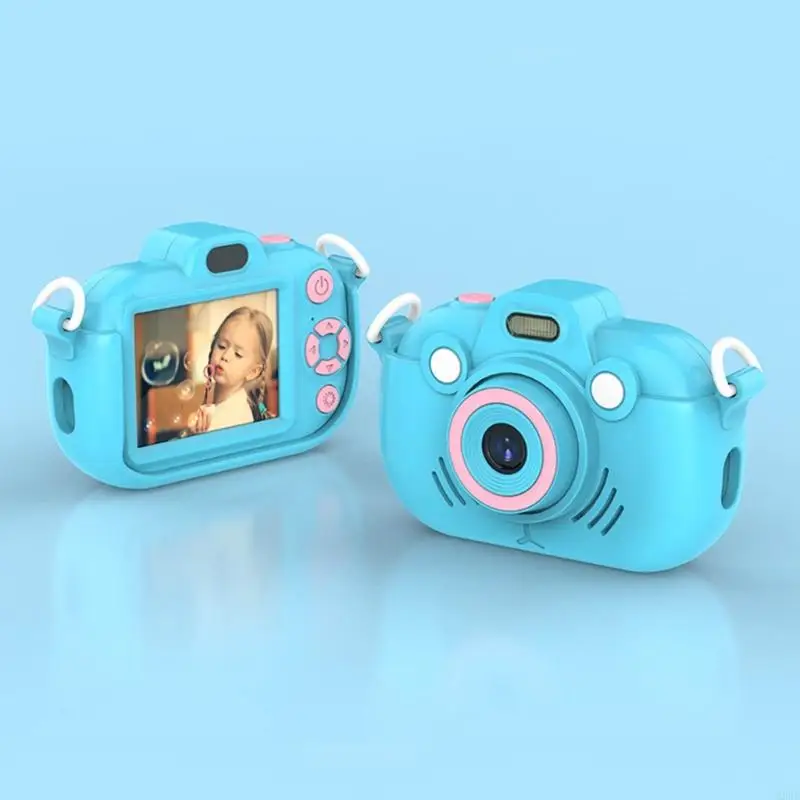 Crianças mini câmera design portátil gravação material abs durável para uso diário ao ar livre presente a2ub