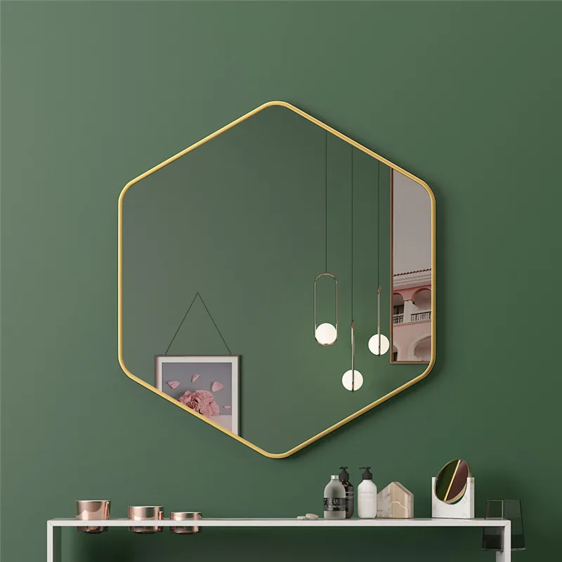 

Большое зеркало для ванной комнаты для макияжа, большое зеркало для унитаза, полноразмерное зеркало, эстетическая парикмахерская сантехника, Miroir, настенная роспись Miroir