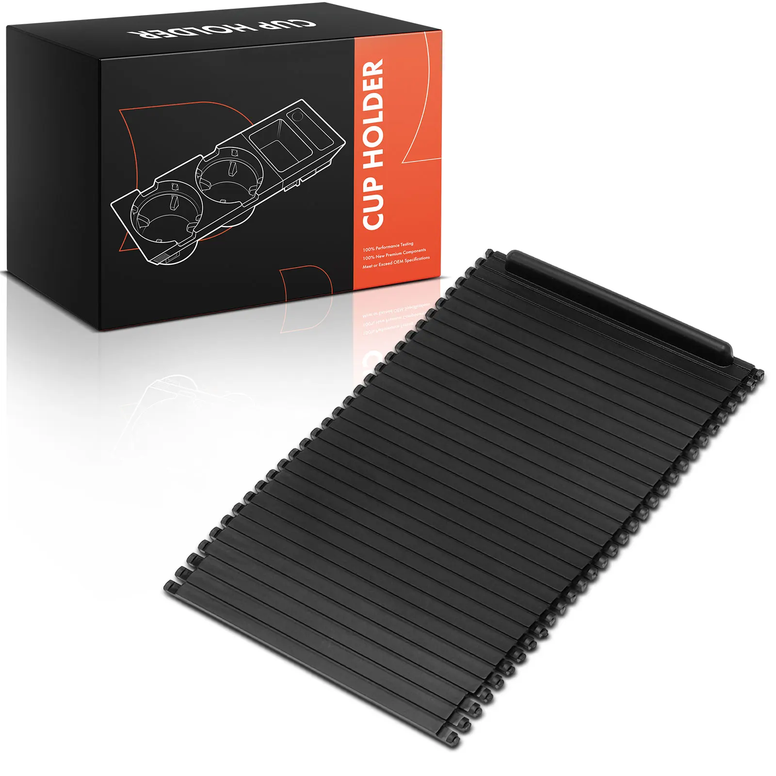 Frankberg 1x bekerhouder voor BMW X5 E53 2.9L 3.0L 4.4L 4.6L 2000-2006 51168408026