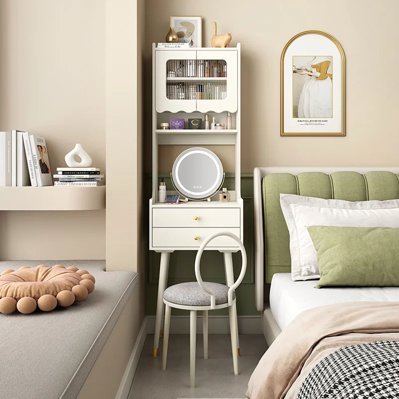 Bay Window Dressing Table Bedroom Dresser Simple High Sense Mini Makeup Table
