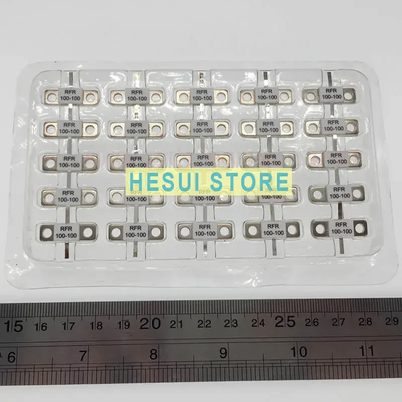 RFR100-100 Flanş direnci 100W 100Ohm 100R DC- 3.0GHz seramik yüksek güç yükü RF Direnci