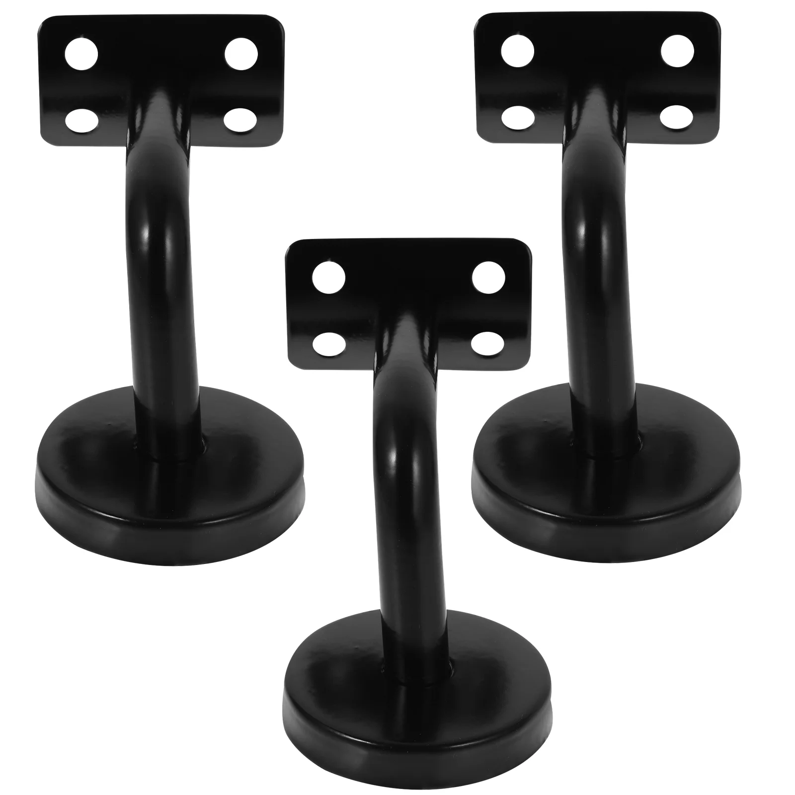 3 Pcs Railing Wall Mounted Shelves Handrail Brackets for Staircases Bannister Support