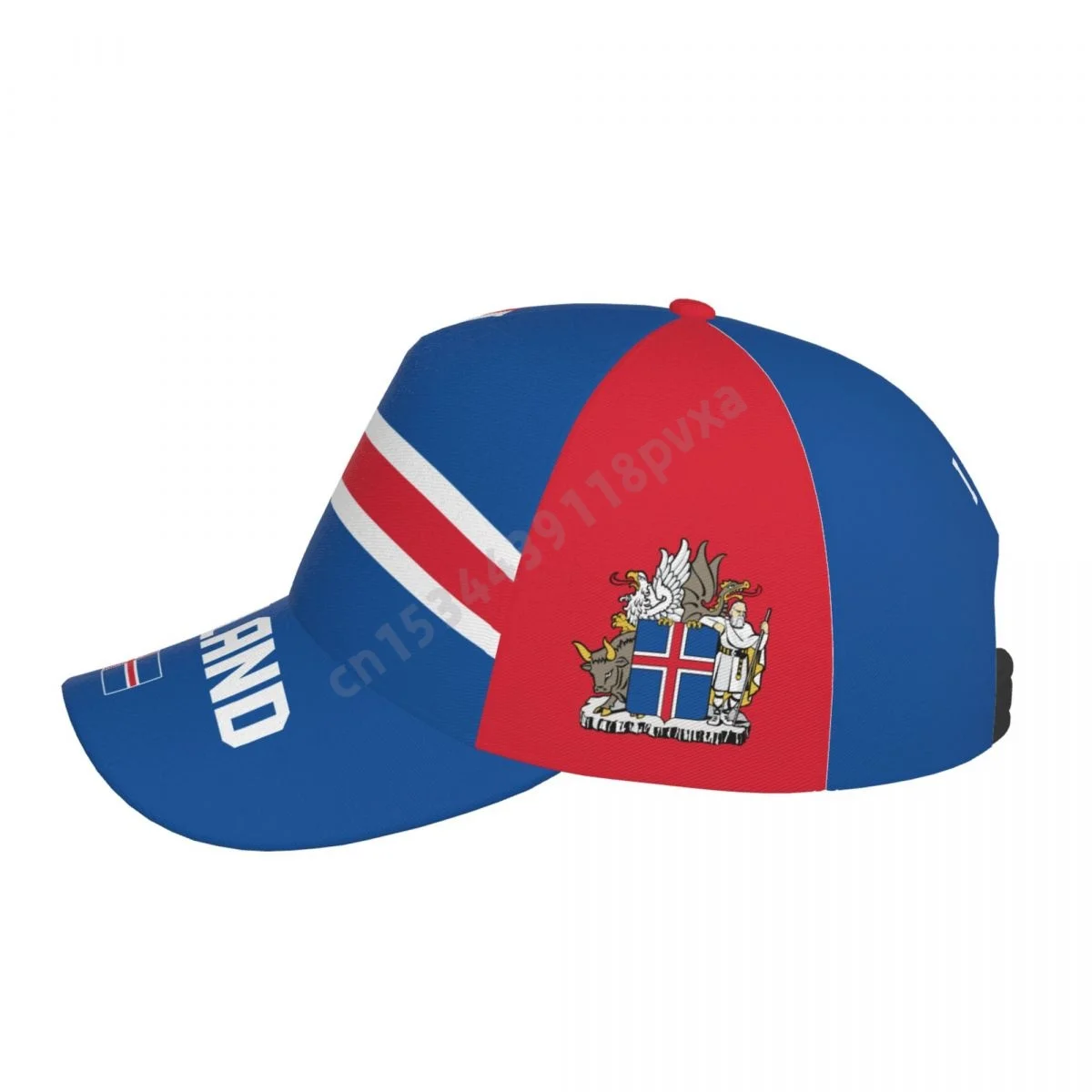 Unisex Iceland Flag Icelander Adult Baseball Cap Patriotic Hat for Baseball Soccer Fans Men Women