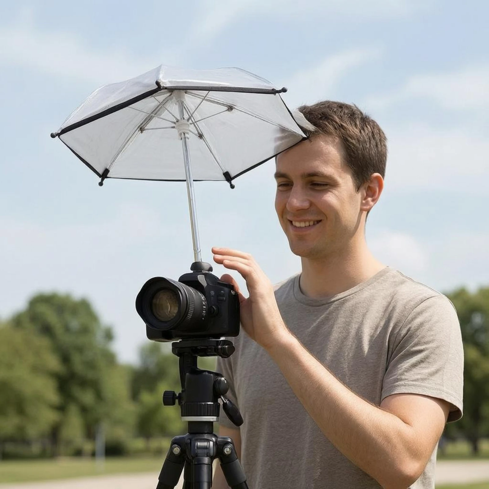 Camera Hot Shoe Umbrella Refle - Photography Umbrella recension och pris
