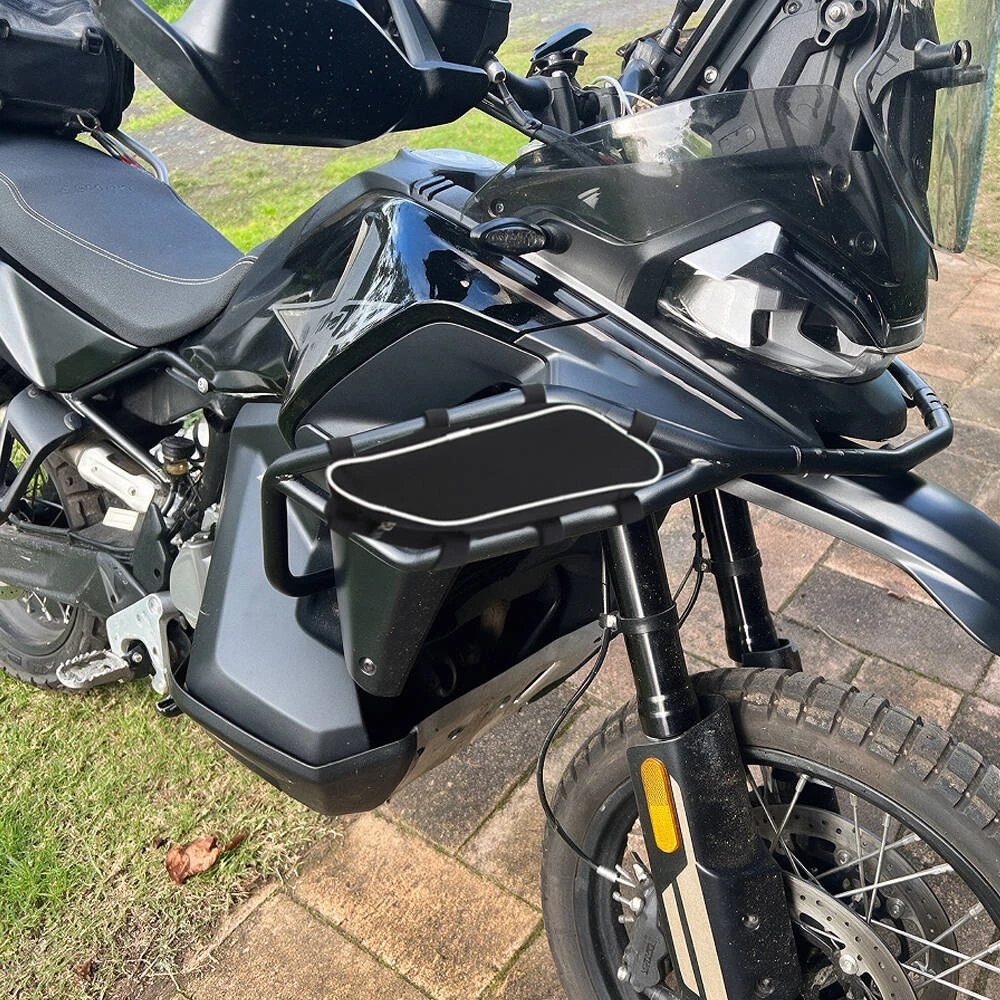 For CFMOTO 800MT-X 800 MTX Motorcycle Frame Crash Bars Waterproof Bag Accessories 800MTX Original Bumper Repair Tool Placement B